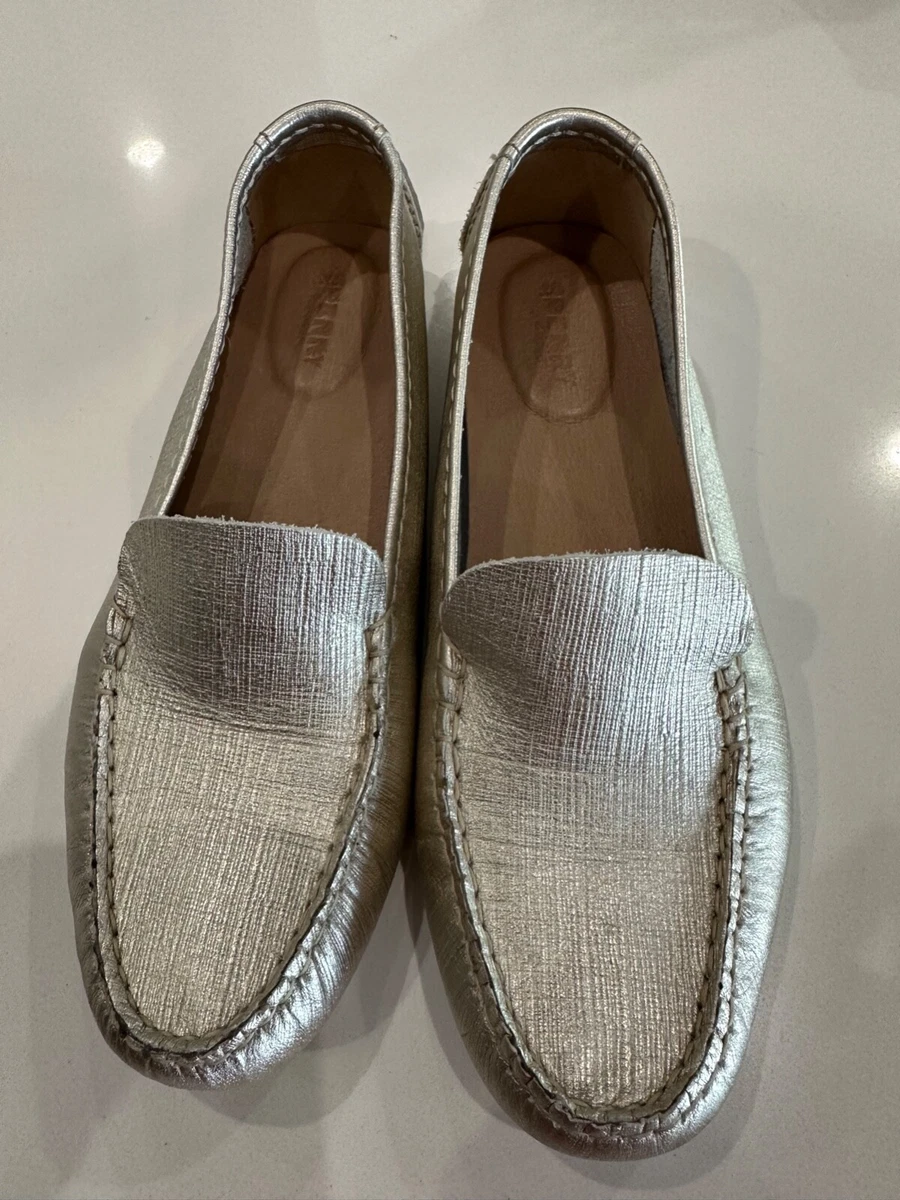 Sperry gold shop loafer