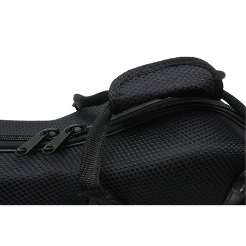 Alto sax case nylon cover with storage pocket,straps Lightweight Strong Black - Picture 7 of 7