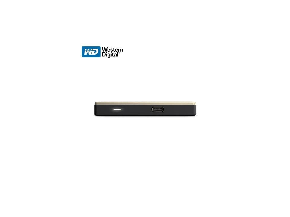 WD 2TB My Passport Ultra Portable Storage External Hard Drive USB-C Gold 256-Bit - Image 4 of 4