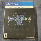 Kingdom Hearts III Deluxe Edition,  PlayStation 4 Complete With Pin