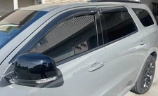 AVS Smoke Rain Guards Vent Visors 3M Tape-On for 2011-2025 Dodge Durango SUV