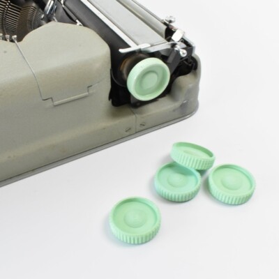 Hermes Baby/Rocket Replacement Platen Knob RIGHT, Green, High Quality