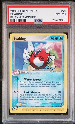 Seaking graded PSA 8 for sale on eBay