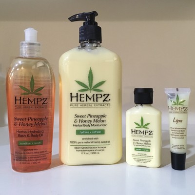 hempz lotion pineapple