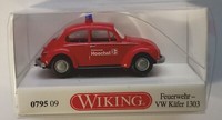Wiking 079509 Vw KäFer 1303 1972 - 1974 Werksfeuerwehr Hoechst 1:87 Spur H0