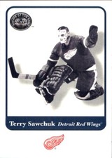 2001-02 Fleer Greats of the Game #36 Terry Sawchuk DETROIT RED WINGS