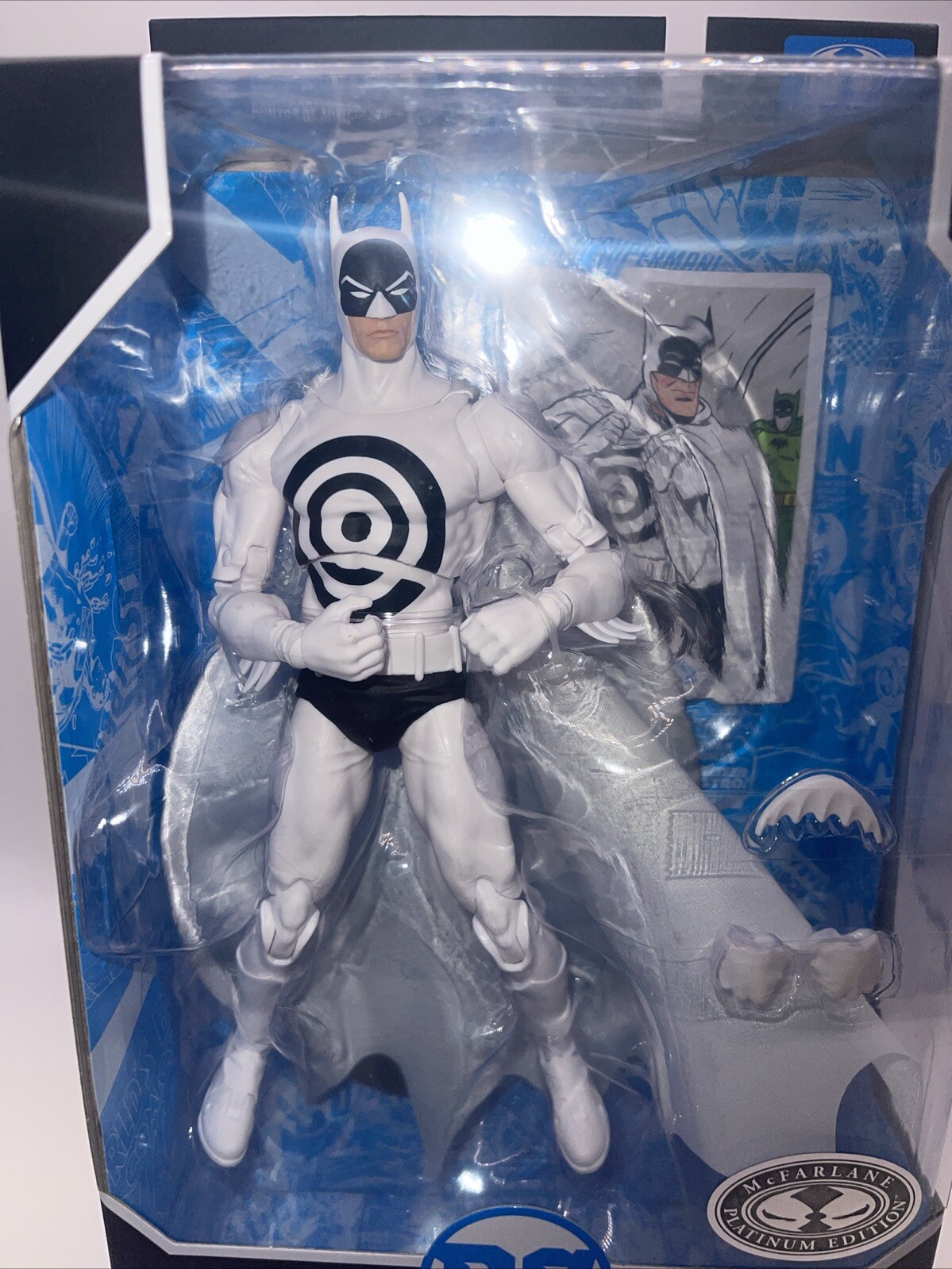 DC MULTIVERSE PLATINUM EDITION MCFARLANE BULLSEYE BATMAN | eBay
