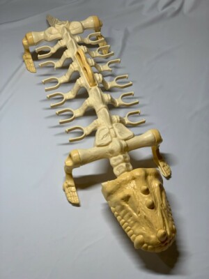 MOTU Masters of the Universe He-Man 1985 Vintage - Battle Bones (2 broken ribs)