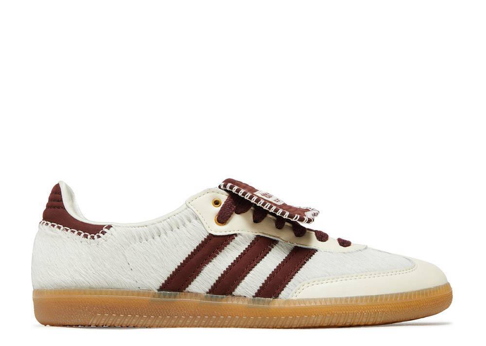adidas x Wales Bonner Samba Pony Cream White Gum IE0586 Size US