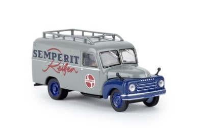 Brekina 58164 - 1/87 Hanomag L 28 Box - Semperit - New