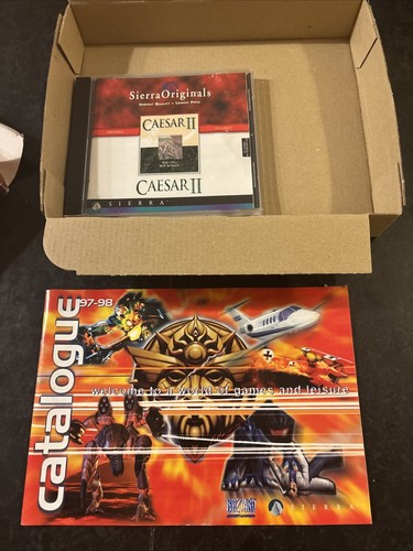 Caesar 2 Big Box gioco per PC - Sierra Originals - disco molto pulito - Foto 3 di 11
