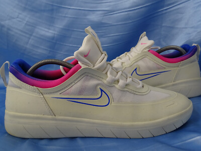 NIKE SB NYJAH FREE 2 SNEAKER GR 41 SCHUHE WHITE SELTEN RUNNING AF1 COURT  /R