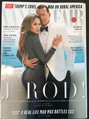 VANITY FAIR MAGAZINE DECEMBER 2017 J.LO - TRUMP & WEINSTEIN (NEW)