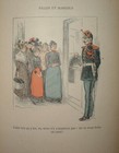 STEINLEN 096 Estampe 1901 Série FILLES & MARLOUS - Prostitutuées après la rafle