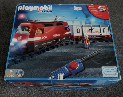 Train Cargo RC PLAYMOBIL 4085 - Set Complet - Vintage - Neuf Sous Emballage