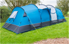 PACKAGE Royal leisure Buckland 8 berth person poled tent W521 INC SPS & CARPET