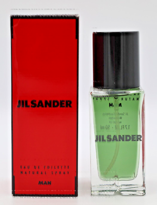 Vintage Jil Sander Man Eau De Toilette Spray 100 Ml 1.7 Oz Germany