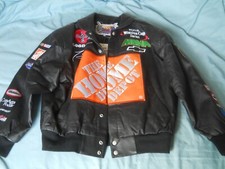 Jeff Hamilton Racing Collection Tony Stewart Leather Jacket Men's L