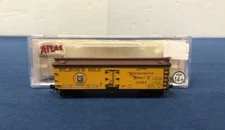Atlas �N� Wilson�s Milk #17500 40� Wood Reefer Car 41540 (T)