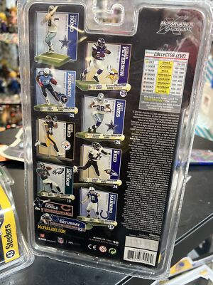 McFarlane Toys NFL 24 Pittsburgh Steelers Hines Ward #86 Black