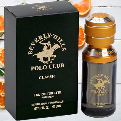 Beverly Hills Polo Club Classic Mens Fragrance 1.7 Fl Oz Eau De Toilette Sealed