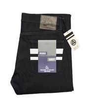 Momotaro 18oz Indigo X Grey Selvedge Denim Jeans GTB Tight Tapered 0306-52GSP 34