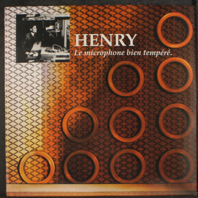 PIERRE HENRY: le microphone bien tempere DOXY 12'' LP 33 RPM Sealed
