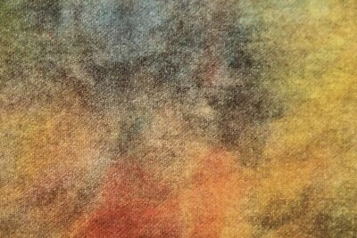 #ad Apple Field HAND DYED RUG HOOKING WOOL over 1 8 yd green yellow red Spotted Cur $7.99