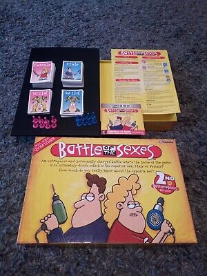 Battle of the Sexes Card Game, Board Game