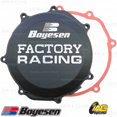 Boyesen Factory Racing Kupplungsdeckel schwarz für Yamaha YZ 450F FX 10-18 WR 450F