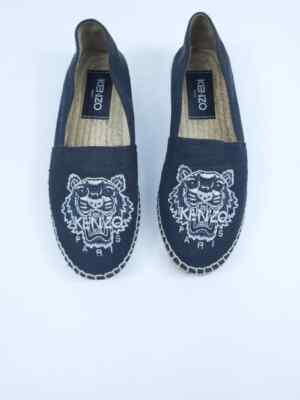 38 Kenzo Paris Women Canvas Espadrilles Tiger Logo Flats  display picture 3
