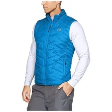 Under Armour UA 1316012 Men's ColdGear Reactor Vest Blue Medium ColdGear Fullzip