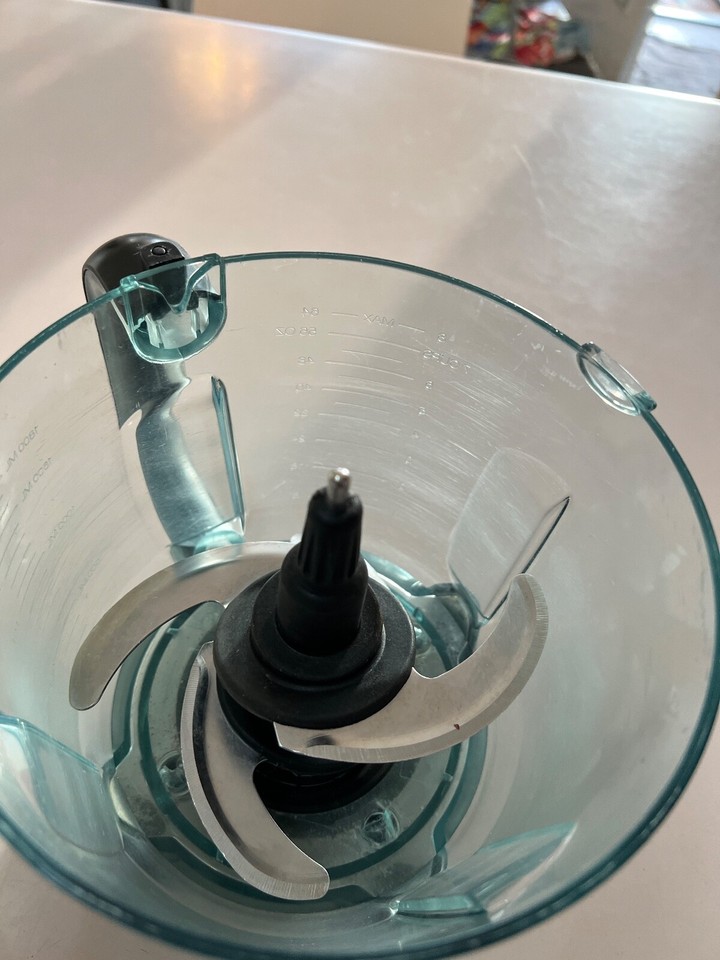 Ninja Blender 64oz Food Processor Bowl Attachment with lid/blade, GUC