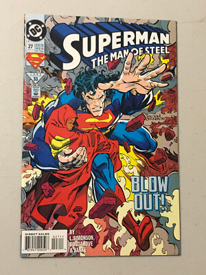 SUPERMAN - MAN OF STEEL #27 NM DC COMICS 1993