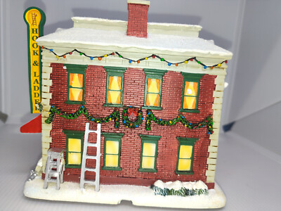 Hawthorne Village: Hook and Ladder Hardware Store, with Santa and Dalmation