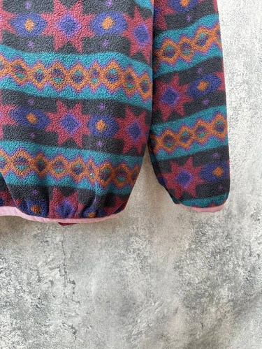 Jack Wolfskin "For People in Action" Polarsystem Vintage 90s Fleece Sweater USA - Picture 9 of 13