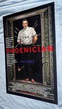 Benecio Del Toro Signed 12x18 Photo The Phoenician Scheme