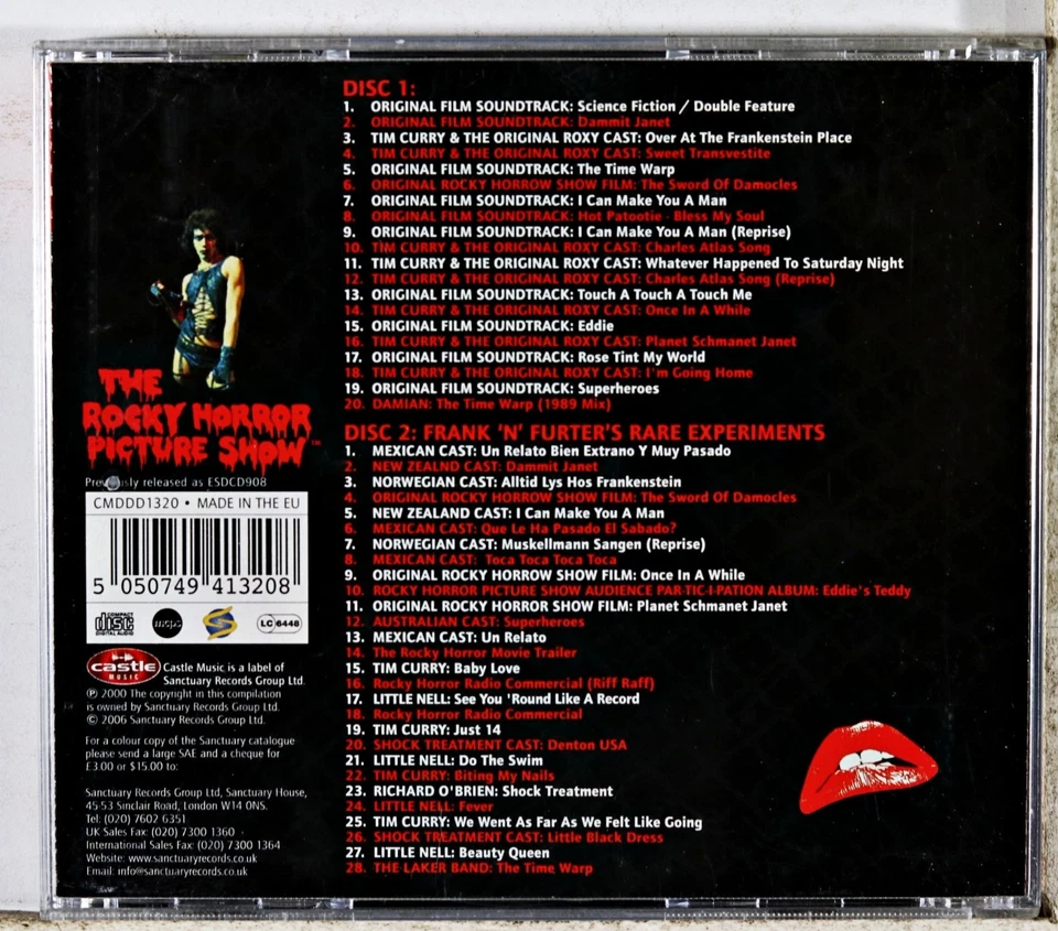 Various - The Rocky Horror Picture Show (The Anniv... (CD 2006) - image 2 of 2
