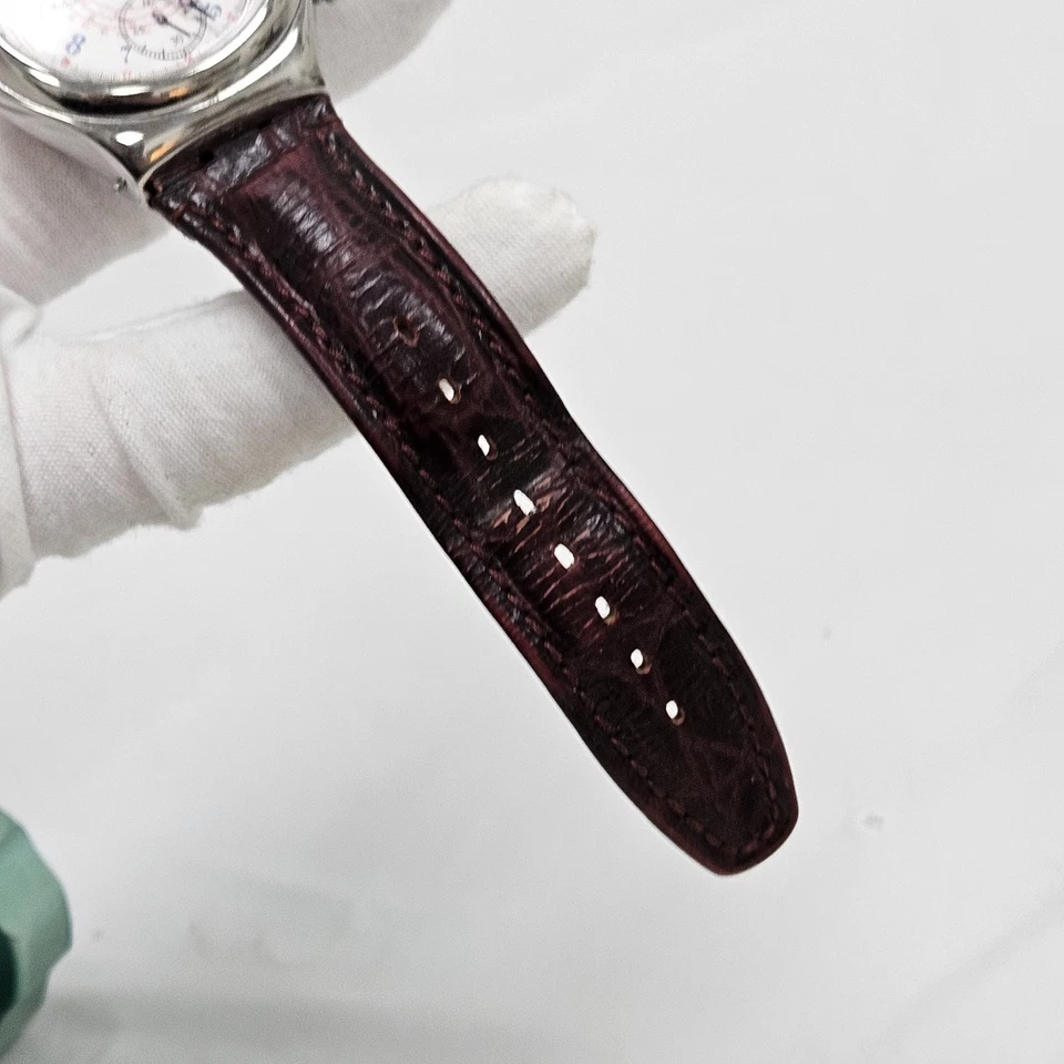 Vintage Swatch Irony Chronograph Swiss Four (4) Jewels Swiss Made Men's Watch - Image 4 of 4