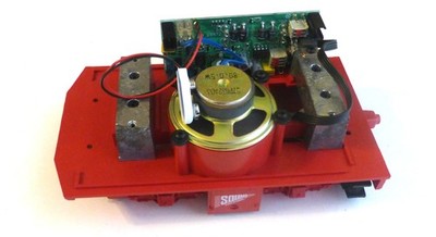 LGB 69472  Train TENDER base frame w/ working SOUND board replacement part