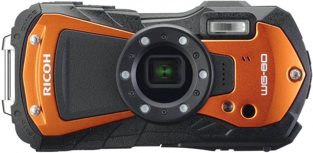 Ricoh WG-80 orange Unterwasserkameras