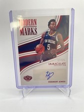 2022-23 Panini Immaculate Modern Marks #IMO-HER Herbert Jones AU /25 SP KL