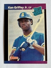 1989 Donruss - Rated Rookie Ken Griffey Jr #33 *Denotes Next to PERFORMANCE (RC)