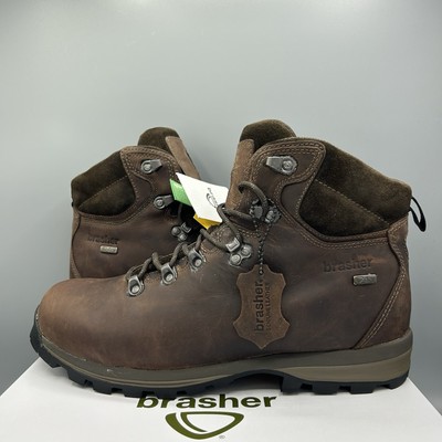 Brasher Country Walker Waterproof Brown Leather Hiking Walking