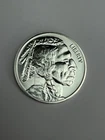 1 oz Silver Round Buffalo .999 Fine One Troy Ounce