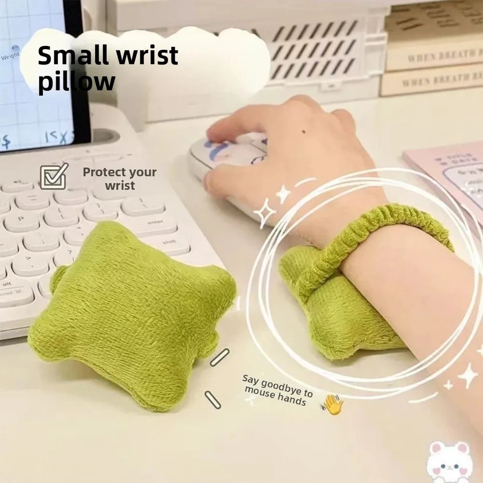 Hand Pillow Office Desk MousePad Lightweight Breathable Wrist Support HandPad - Image 2 of 4