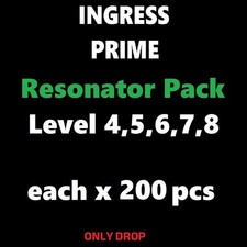 Guide for INGRESS PRIME: Resonator L4, 5, 6, 7, 8 each - 200 pcs