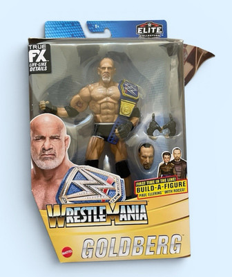 WWE Elite Wrestlemania  Goldberg 6'' Action Figure