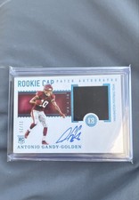2020 Panini Encased - Rookie Cap Patch Autographs Antonio Gandy-Golden #136 /50 