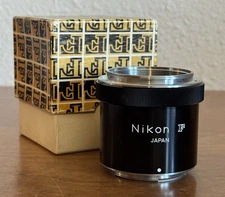 Nikon BR-1 Bellows Reverse Macro Ring Adapter for Nikon F with 135mm F4 Nikkor